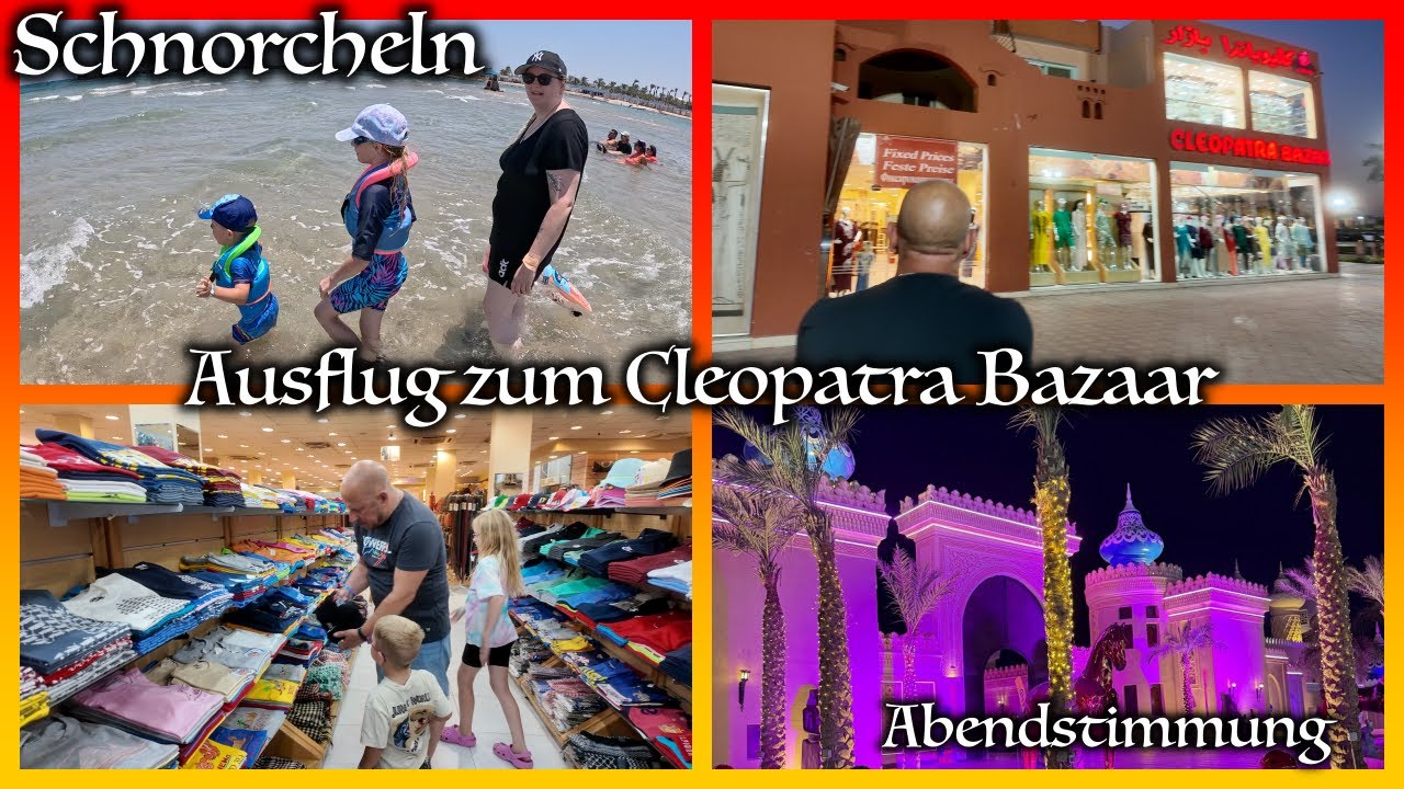 Schnorcheln I Neverland I Hurghada I Cleopatra Bazaar I Alf Leila wa Leila I Ägypten I Urlaubsvlog