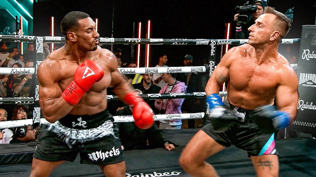 LARRY WHEELS ПРОТИВ VITALY Полный бой - Бокс Adin Ross BRP #15