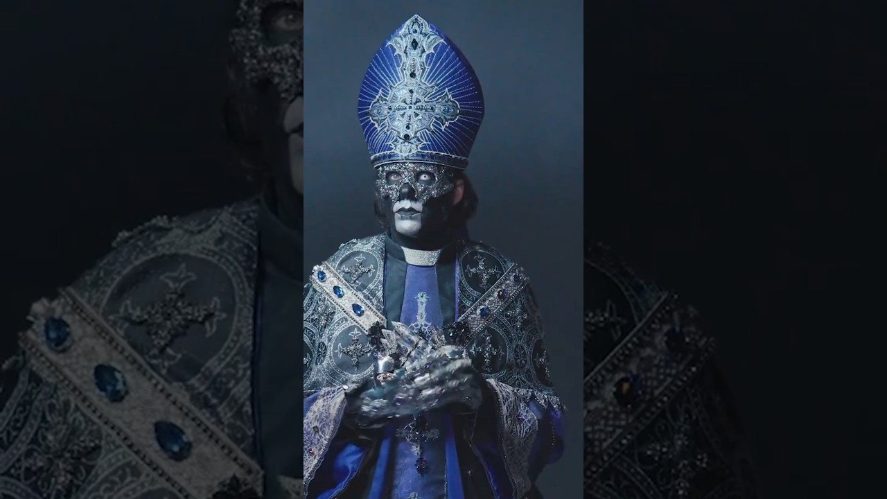 Papa V Perpetua Ghost Reveal Skeleta Tour Satanized He Is  #ghostband #music #metalfans