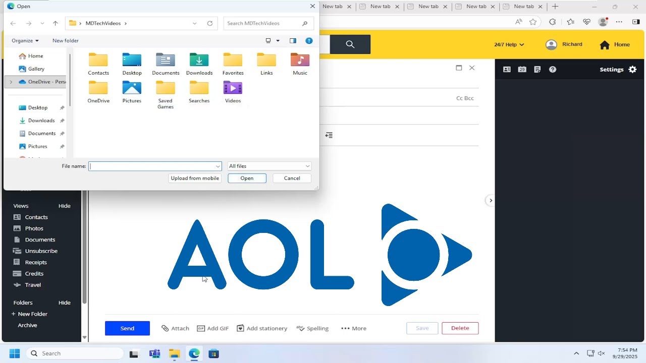How To Attach Files on Email in AOL Mail [Guide]