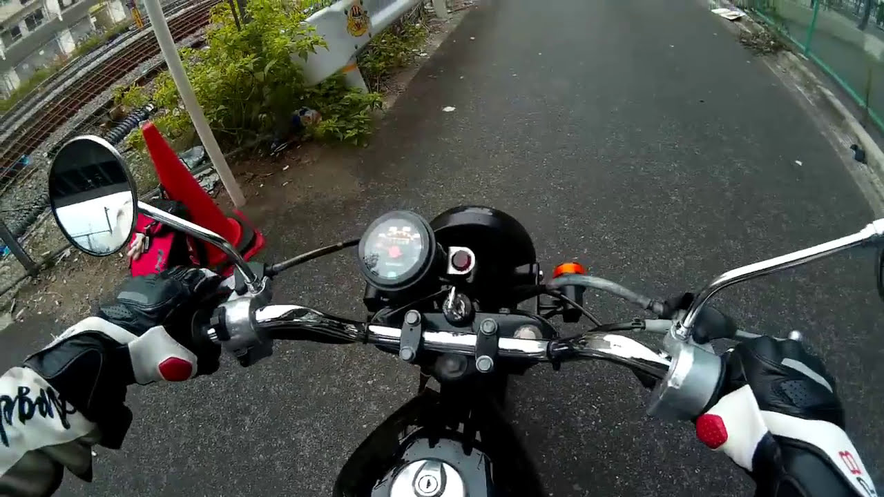 【女子ライダー】待望の納車！初めてのギアチェンジバイクに戸惑う！【SUZUKI GS50】