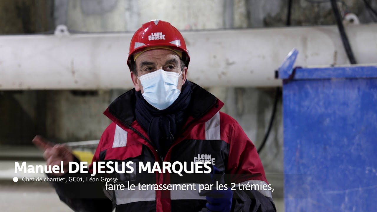 Arrivée du tunnelier Allison mercredi 3 mars à Maison Blanche Paris XIIIe | RATP