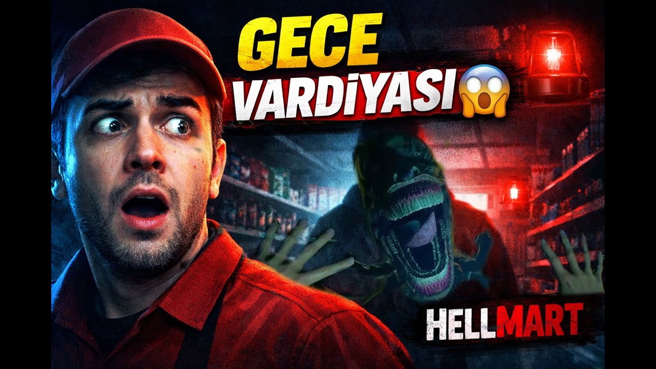 HELLMART — “Market Simülasyonu mı? Korku Oyunu mu?!” (Oynanış & İlk İnceleme)