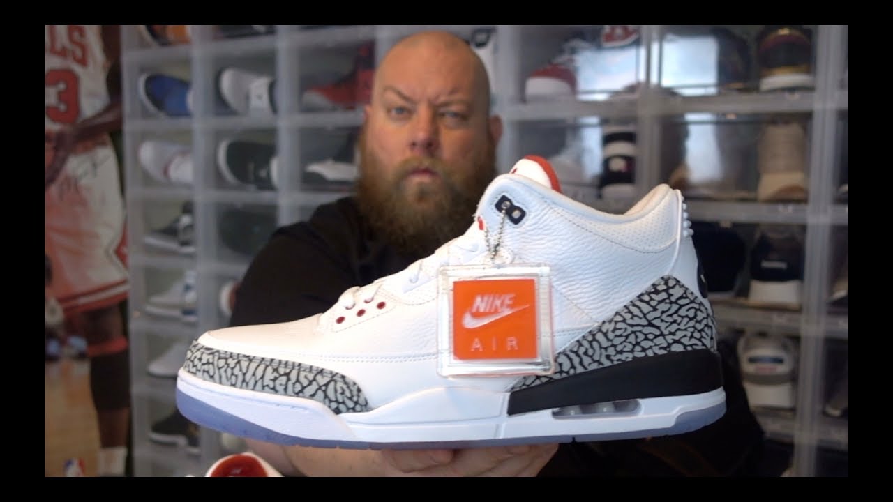AIR JORDAN WHITE CEMENT 3 FREE THROW LINE REVIEW