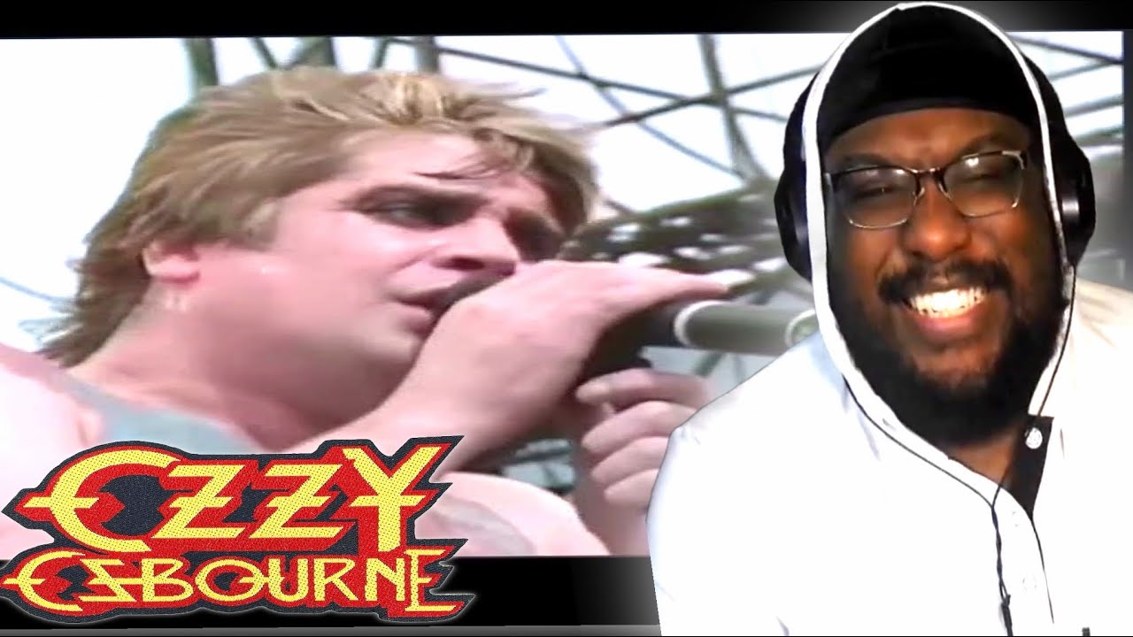 First Time Watching Ozzy Osbourne - Crazy Train Live Reaction