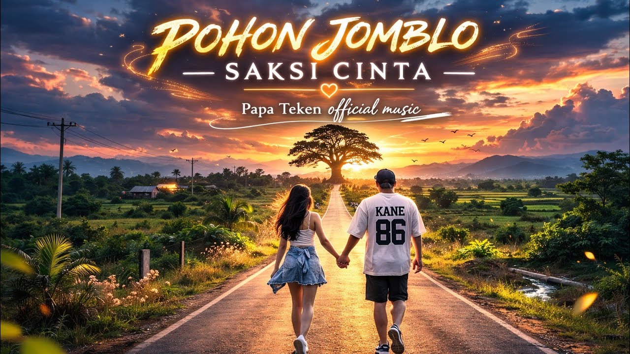 POHON JOMBLO SAKSI CINTA – Papa Teken Official Music Video (Lagu Romantis Reggae Indonesia 2026)