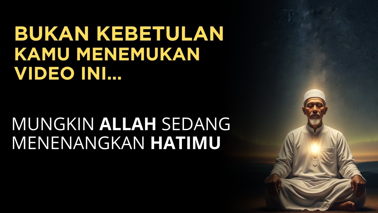 Rezeki Akan Datang Tepat Waktu | Dzikir & Afirmasi Islami untuk Ketenangan Hati di Usia Senja