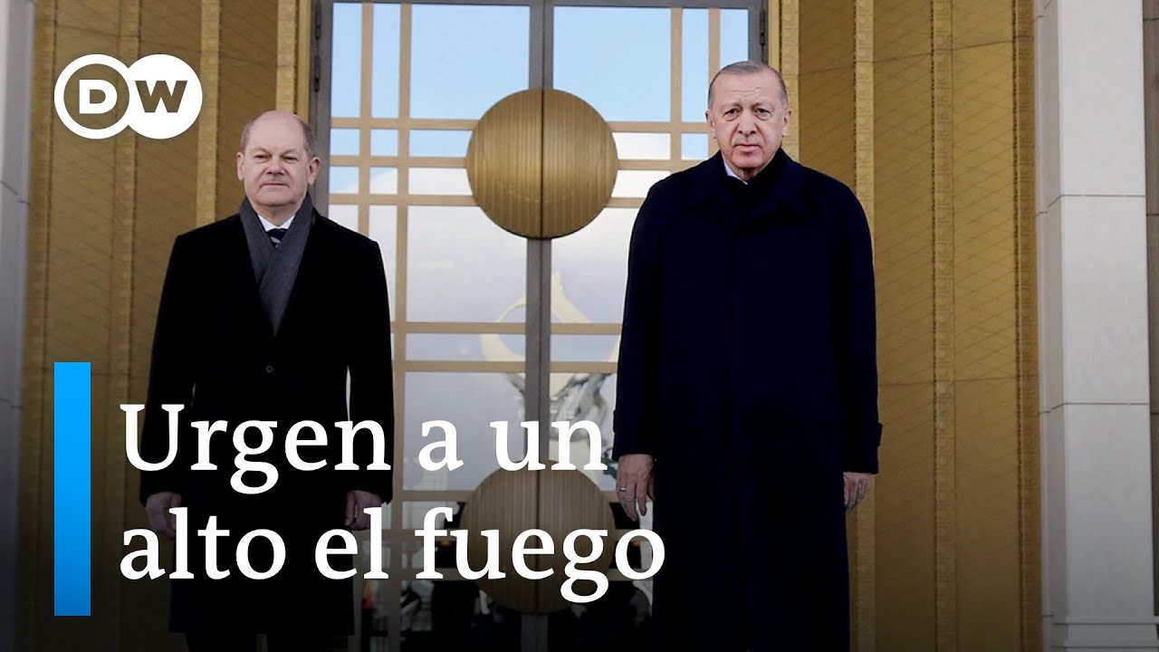 Scholz y Erdogan se reúnen en Ankara