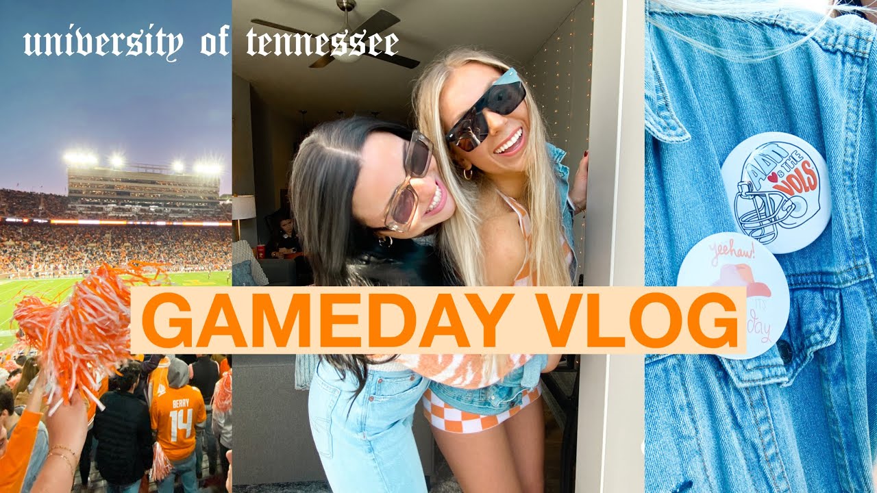 COLLEGE GAMEDAY VLOG | university of tennessee vs. university of georgia
