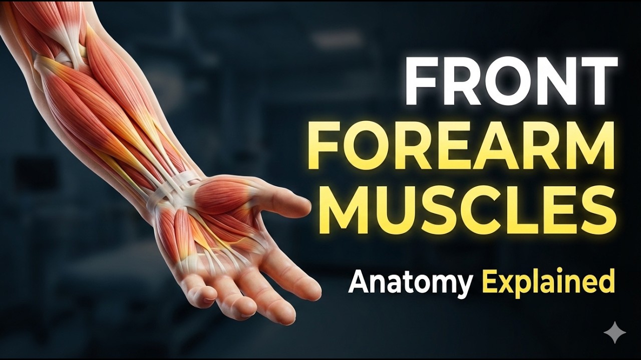 Superficial Muscles Of Front of Forearm | Upper Limb | Anatomy | Easy explanation #medicalstudent