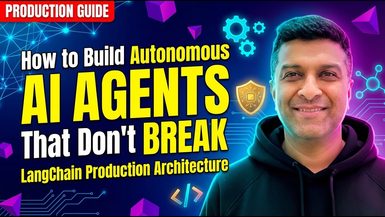 LangChain Production Guide | Building AI Agents with ReAct, Custom Tools & Multi-Agent Systems