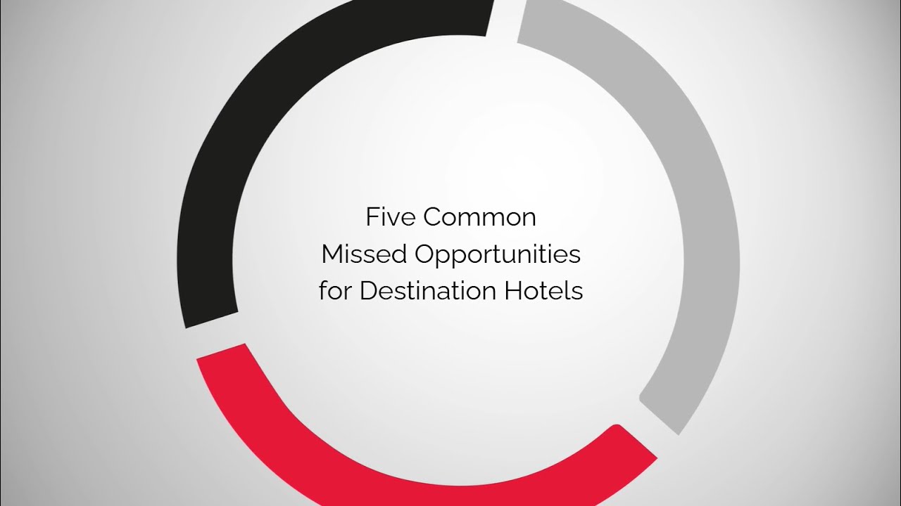 Five Common Missed Opportunities for Destination Hotels
