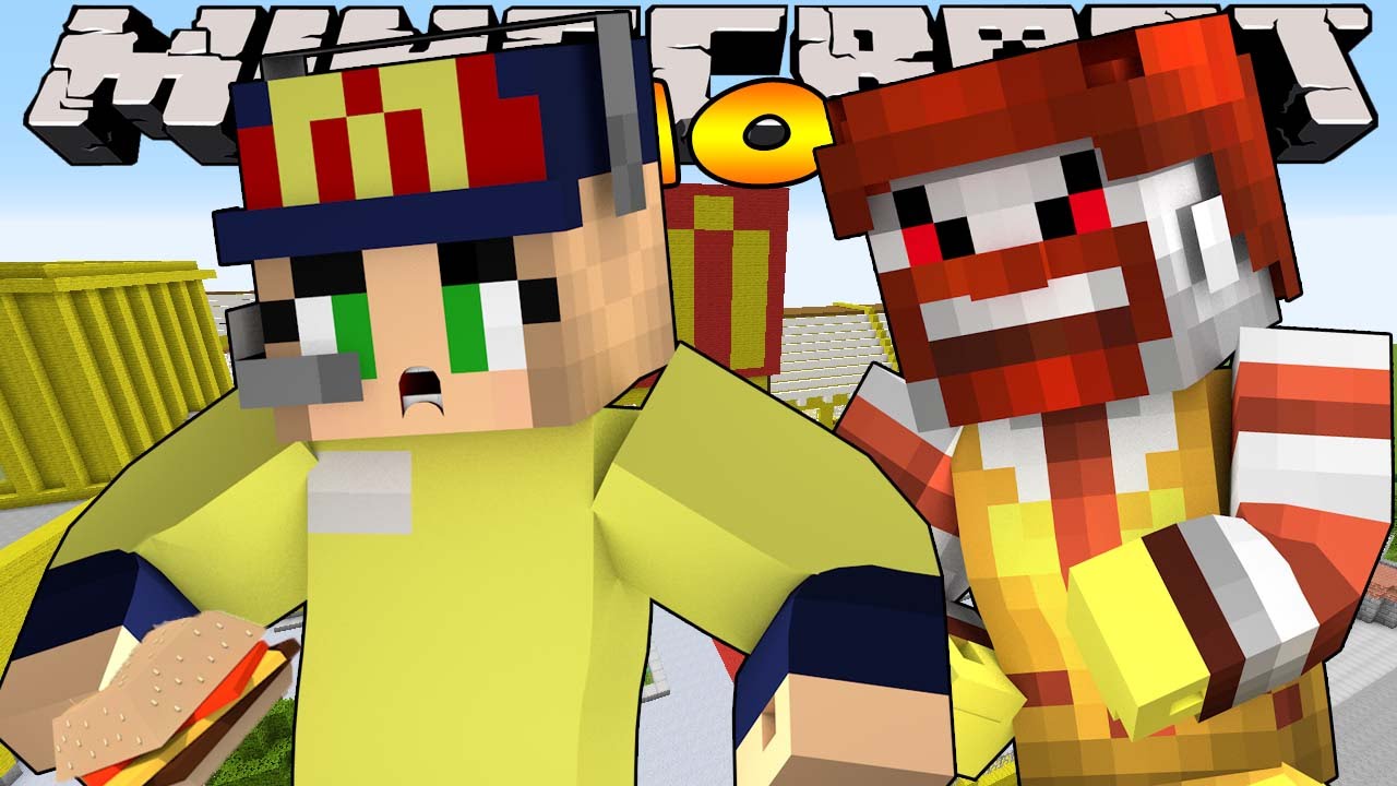 Minecraft School- Little Kelly : EVIL RONALD MCDONALD!