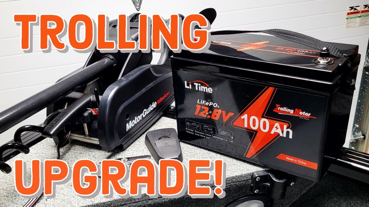 Upgrading My Trolling Motor With The LiTime 100AH TM Battery