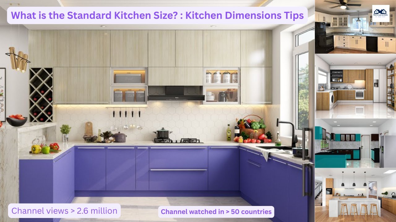What is the Standard Kitchen Size? A Guide to Kitchen Dimensions