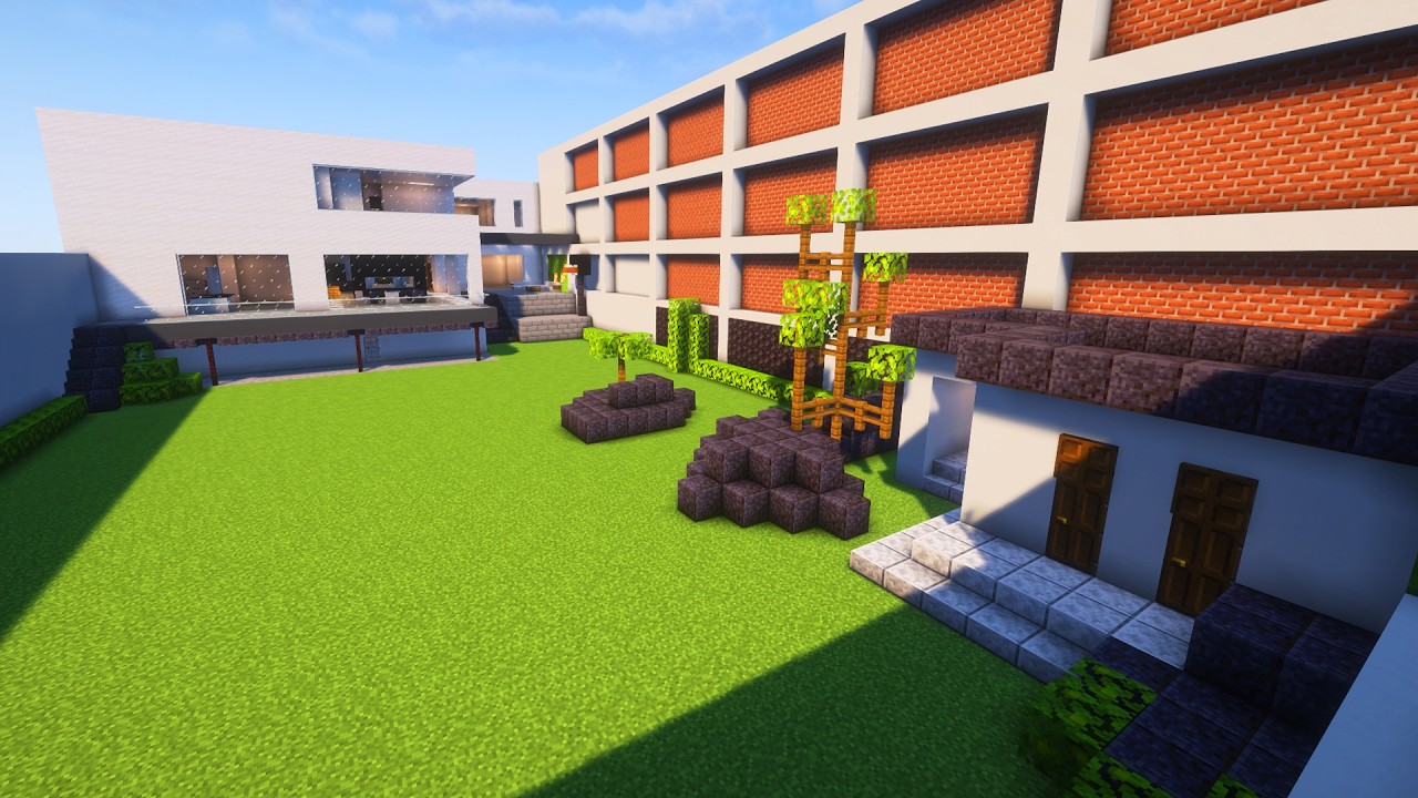 Cómo Hacer el EXTERIOR de la Casa de Fede Vigevani en Minecraft 🏠
