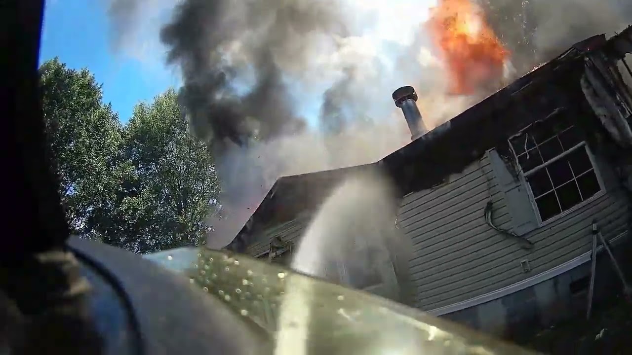 SWFD - Working Structure Fire *Helmet Cam*