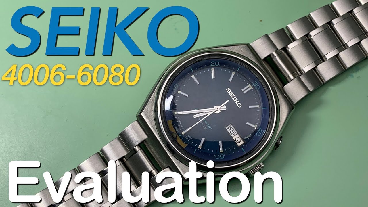 For A.R. -- Seiko 4006-6080 BellMatic Evaluation