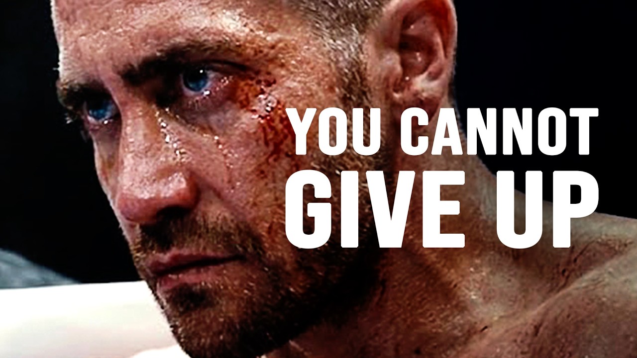 YOU CANNOT GIVE UP - Motivational Speech
