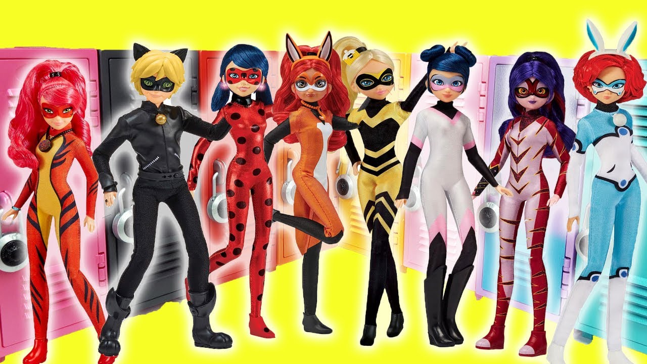 Miraculous Ladybug DIY Custom Superhero Back to School Lockers COMPILATION 2!
