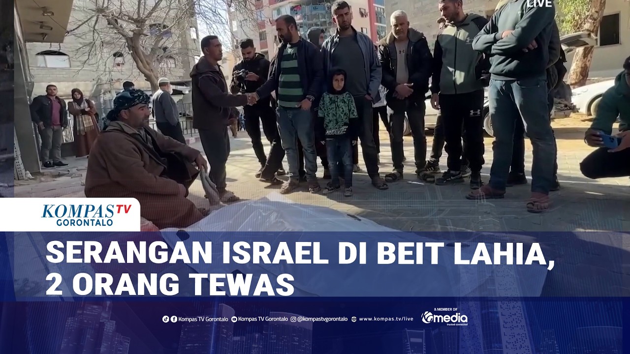 Israel Serang Permukiman di Beit Lahia Gaza, 2 Orang Tewas