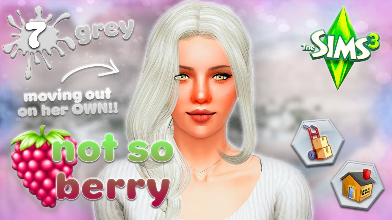 moving out for the FIRST time!! 🩶 | grey #7 | the sims 3: not so berry challenge