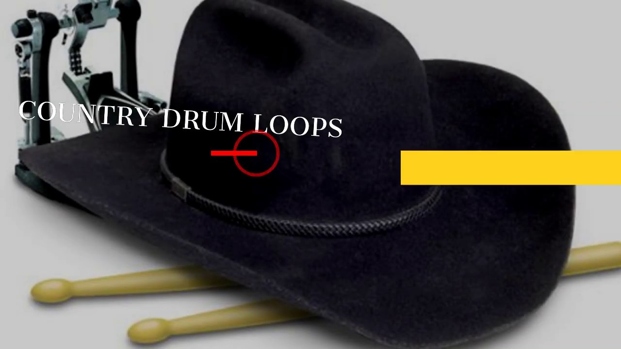 Country Drum Loops with Brushes @ 105 BPM