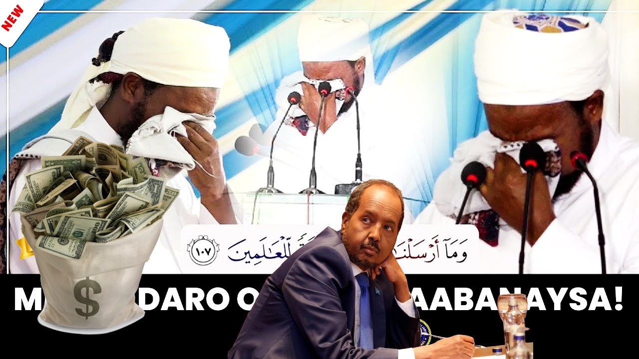 DAAWO: Sheekh Xuseen Cali Jabuuti oo meel ay joogeen madaxda Dowaldda uga hadlay Arrimo halis ah....