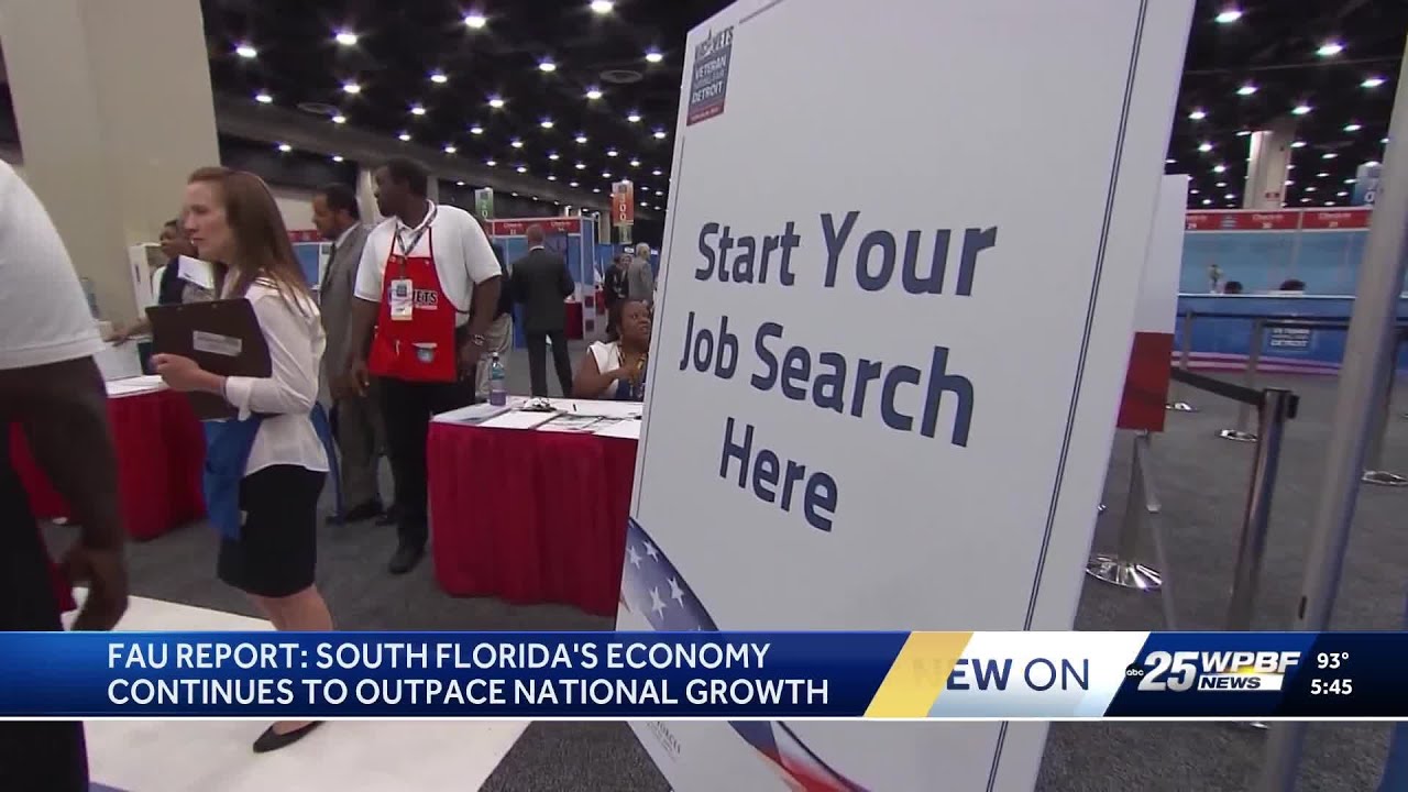 FAU Report: South Florida's economy outpaces national growth