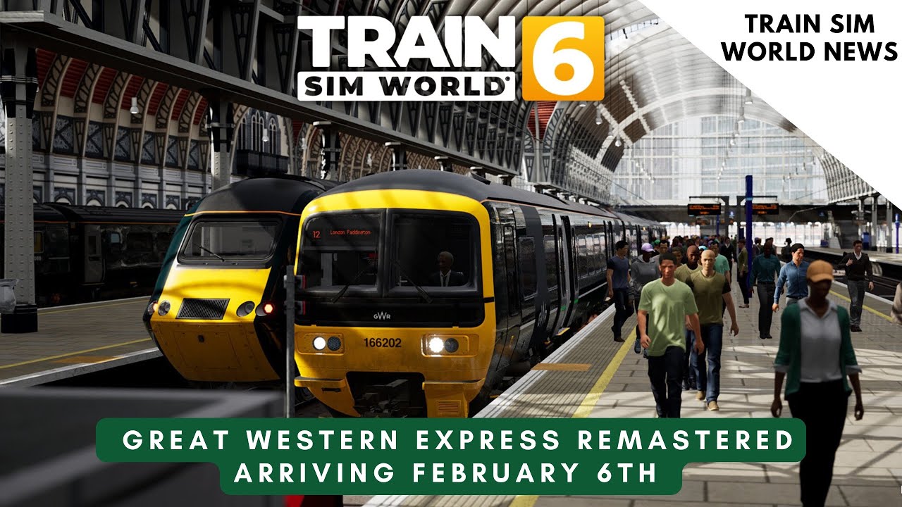 Новости Train Sim World 6: Наконец-то выходит обновленная версия Great Western Express! 🇬🇧