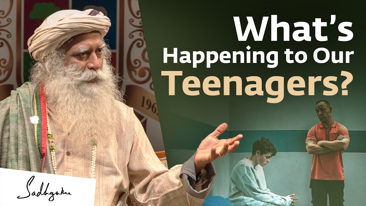 Sadhguru on Web Series “Adolescence,” Teenage Violence & Social Media