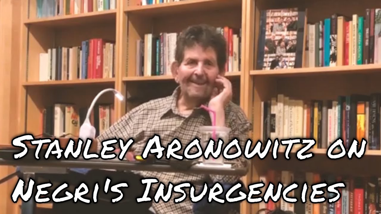Stanley Aronowitz addressing Antonio Negri's Insurgencies: Constituent Power and the Modern State