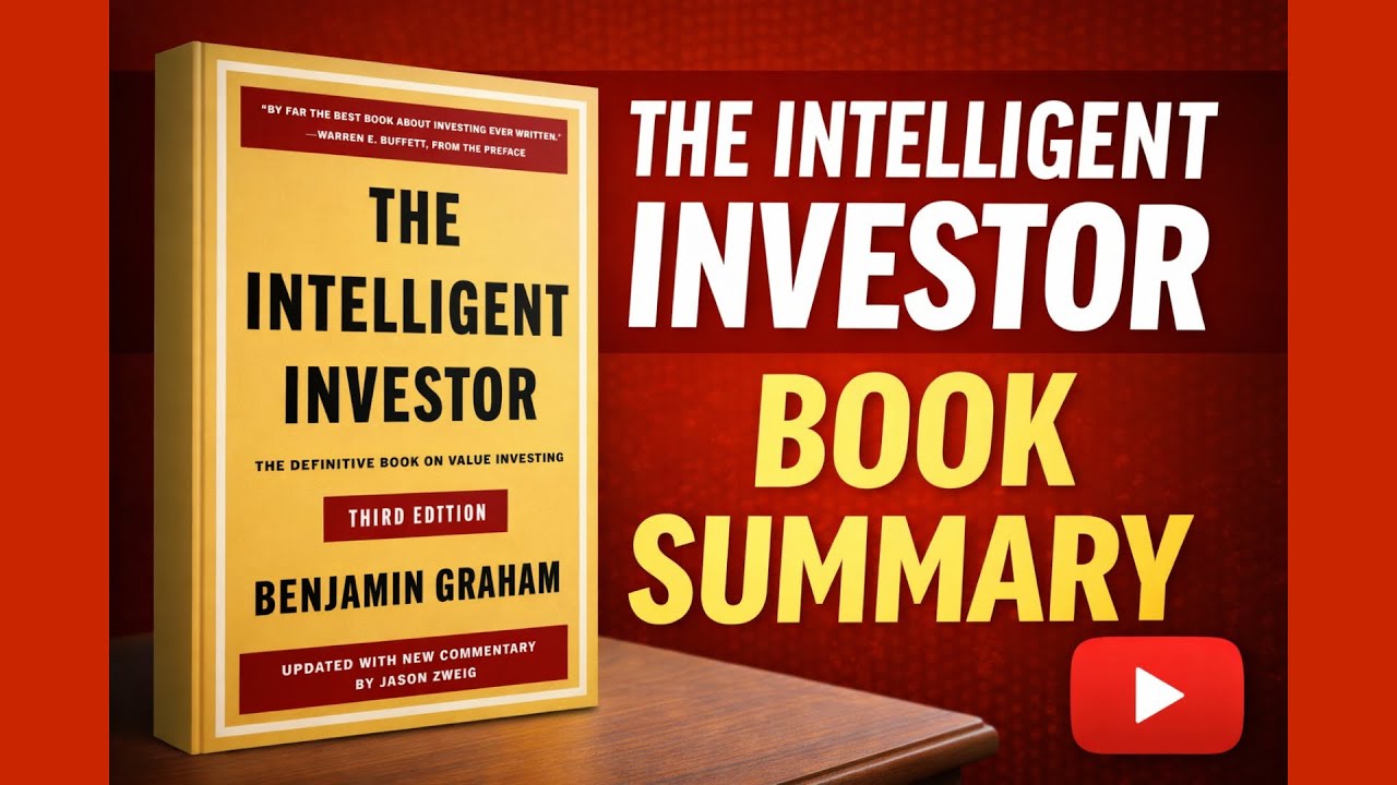 The Intelligent Investor Book Summary | Best Investing Book by Benjamin Graham #wealthbuilding