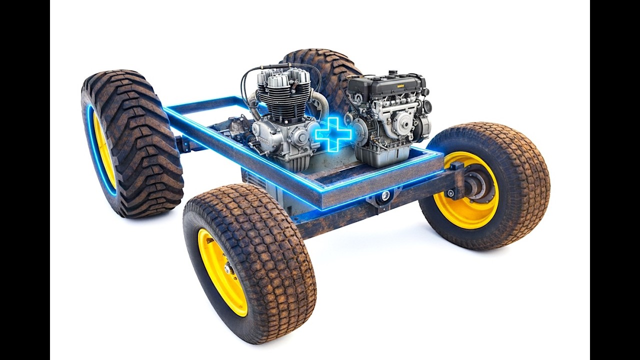Engine Fitting on Chassis Tool World