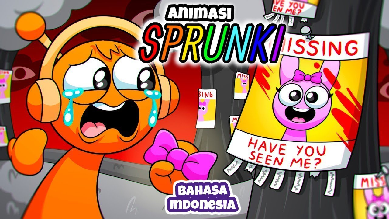 KEMANA PINKI 👀⁉️ - Animasi Sprunki Bahasa Indonesia