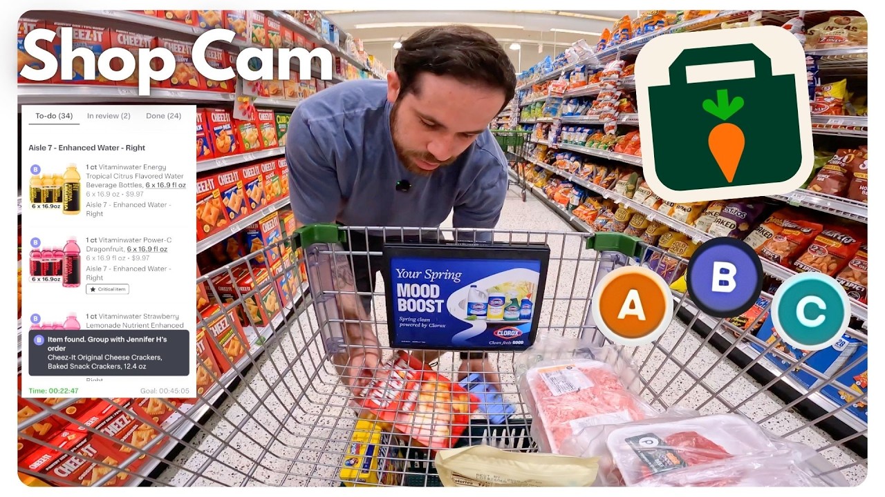 Покупка товаров в Instacart тройной доставкой | Разделение, стратегия, приемы