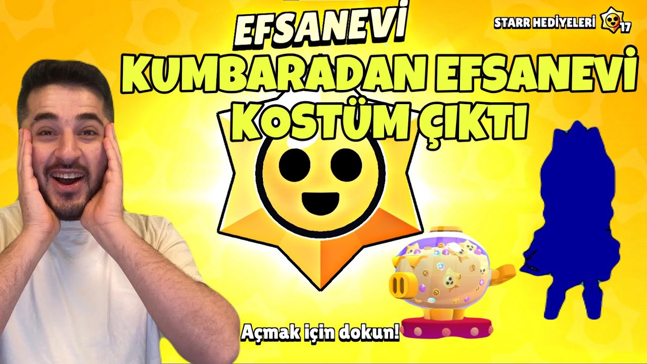 YEDEK HESAPLARIMIZDA MEGA KUMBARA AÇTIK, EFSANEVİ KARAKTER VE KOSTÜM ÇIKARDIK! -BRAWL STARS