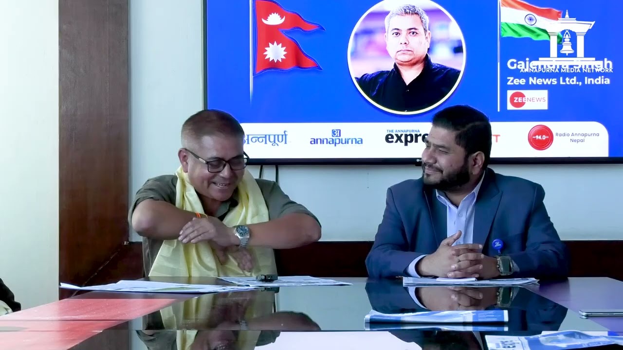 ZeeNews Technical Team visit AMN