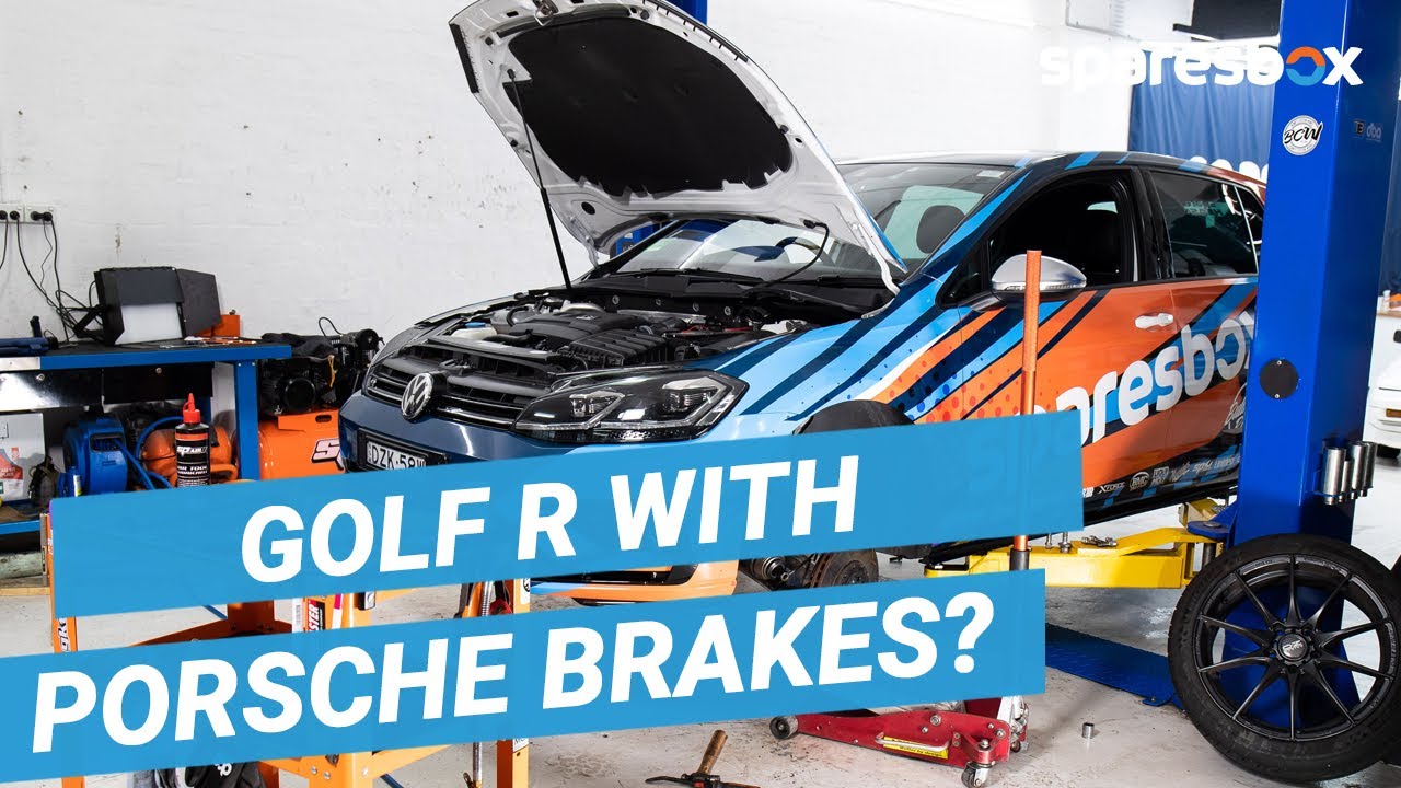 VW Golf Gets Porsche Brakes?! Golf R Bathurst Build - Ep1