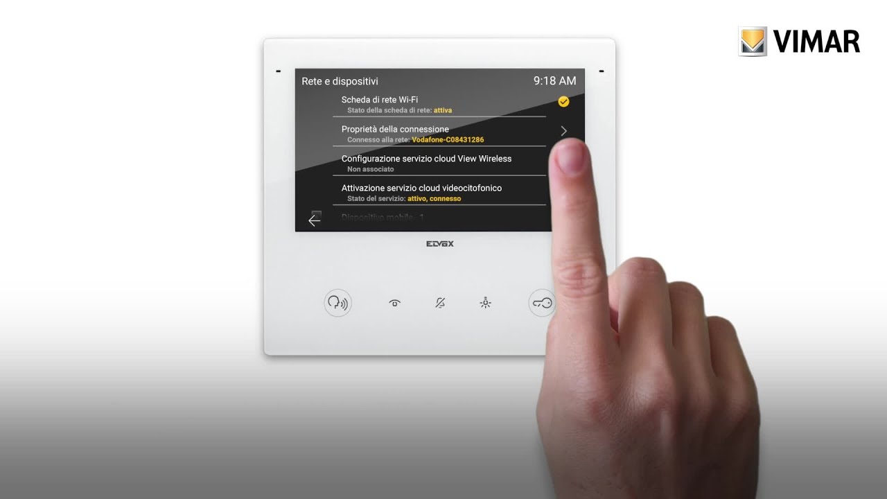 TAB 5S UP e 7S Up: integrazione di un impianto smart View Wireless by Vimar