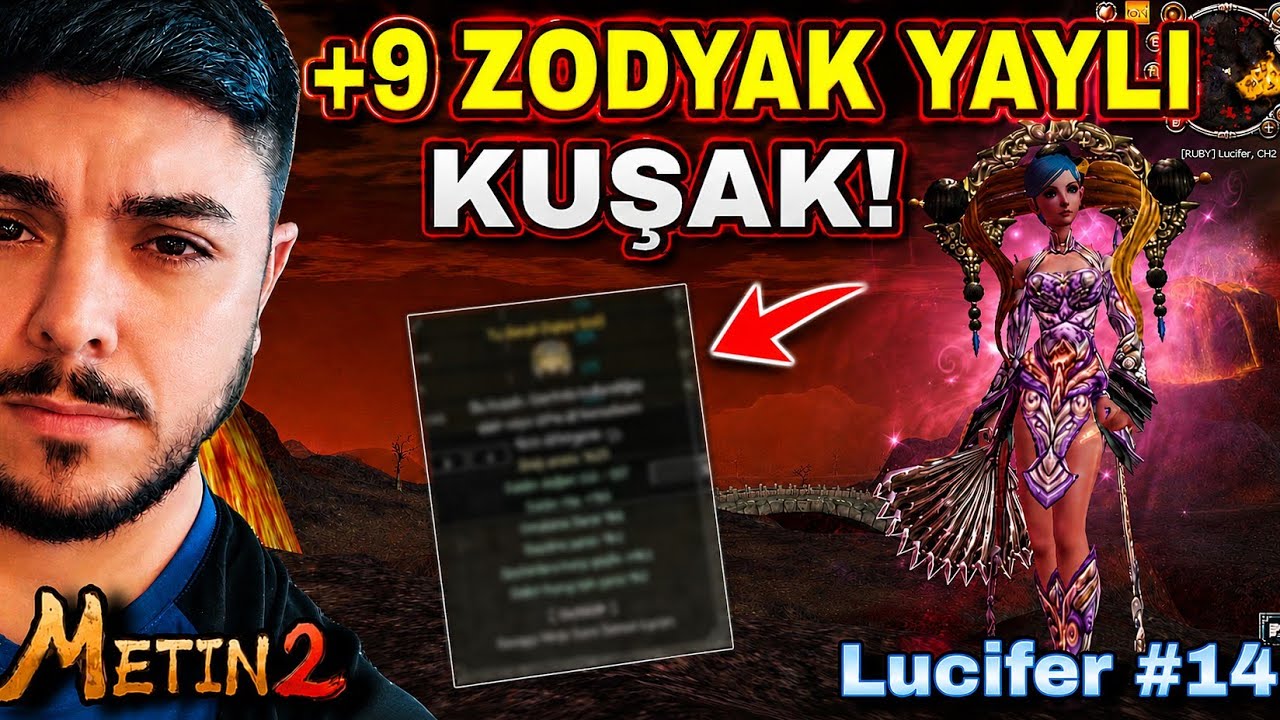 😱YENİ EVENT SAYESİNDE &Ccedil;İFT Y&Uuml;Z&Uuml;K TAK! 🔥HASAR PATLAT! Metin2 TR Lucifer#14 #metin2 #emraherdem