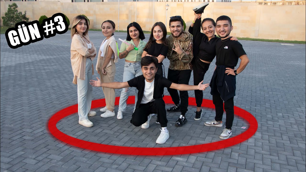 DAİRƏDƏN SON ÇIXAN QAZANIR ?! #3 w/ İlqar Vuqaroglu, Shams All, Narri, Tomris