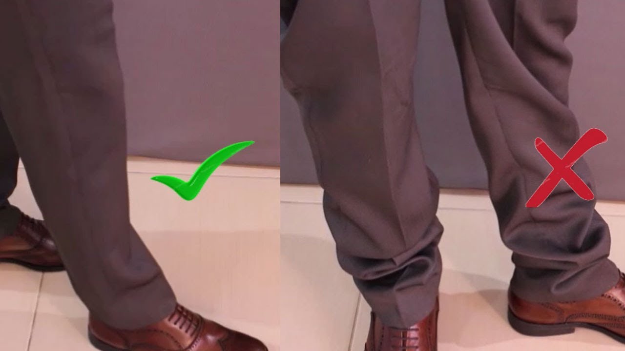 Tamanho e Caimento Correto da Calça Social | Moda Masculina