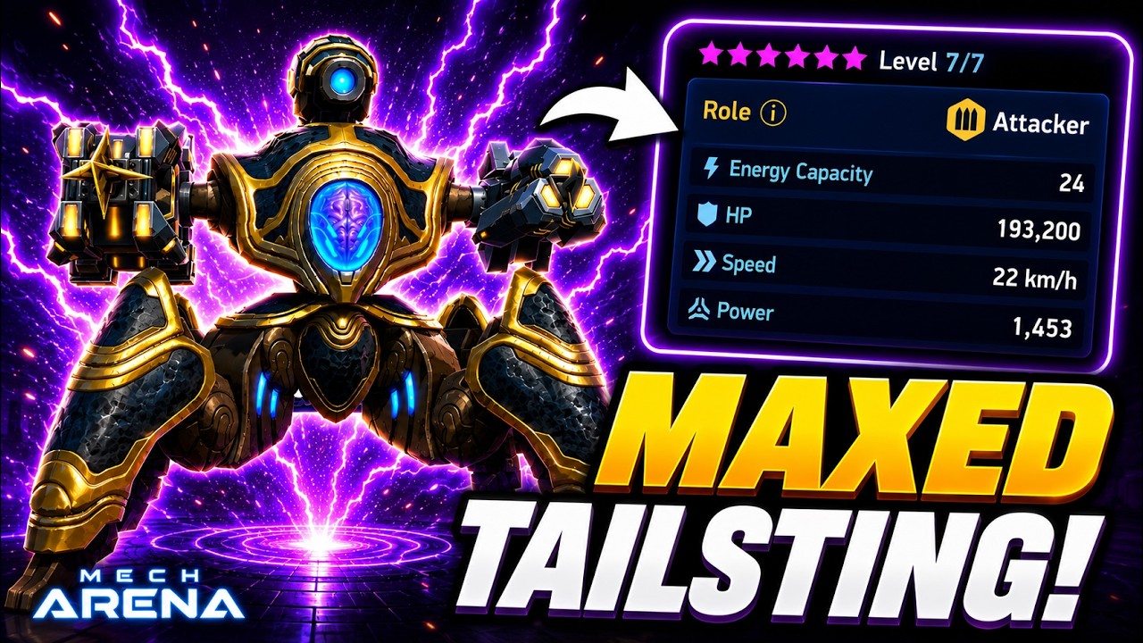 😱 I MAXED TAILSTING... WAS IT WORTH EVERY ACOIN?! NEW META OR HUGE WASTE? 🔥| Mech Arena