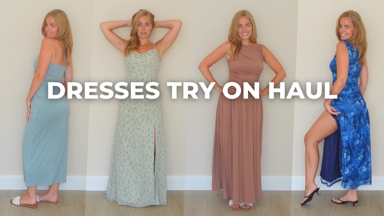 SUMMER DRESS TRY ON HAUL 2026 ☀️ Maxi Dresses for Holidays, Wedding Guest, Races & Date Night