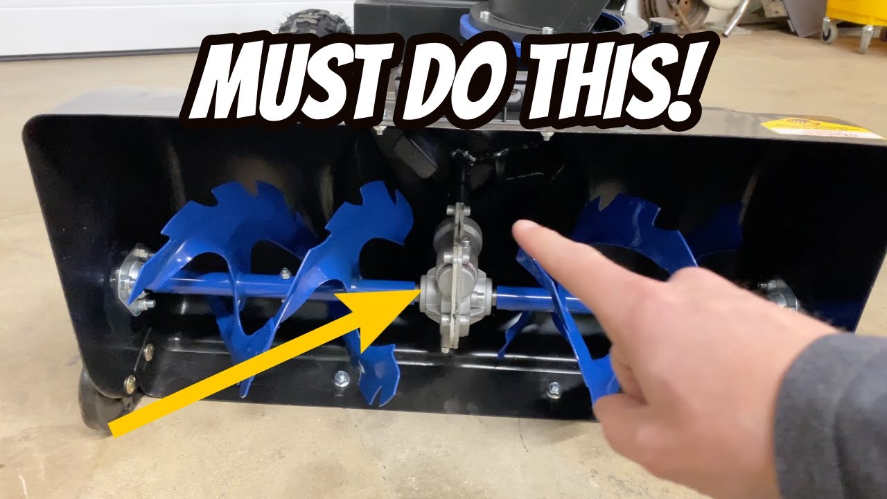 Essential SnowJoe 80V Snow Blower Mods