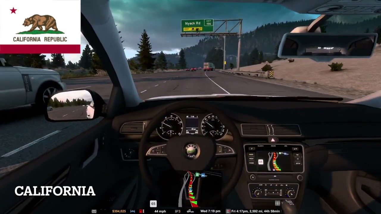 San Francisco to New York City in American Truck Simulator