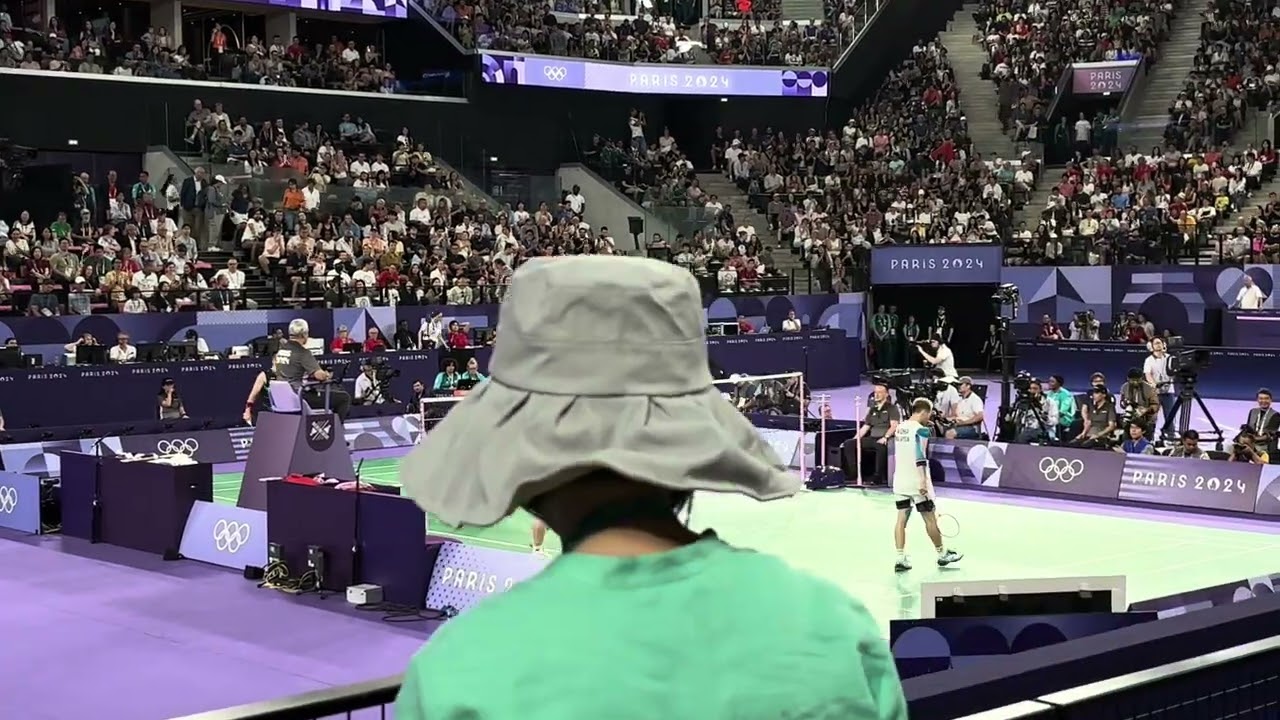 PARIS 2024 NICE ANGLE BRONZE MEDAL MATCH Kim Astrup/Anders Rasmussen vs. Soh Wooi Yik/Aaron Chia