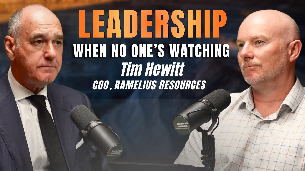 From the Mine Site to Executive Leadership, Tim Hewitt on Scaling Gold Operations