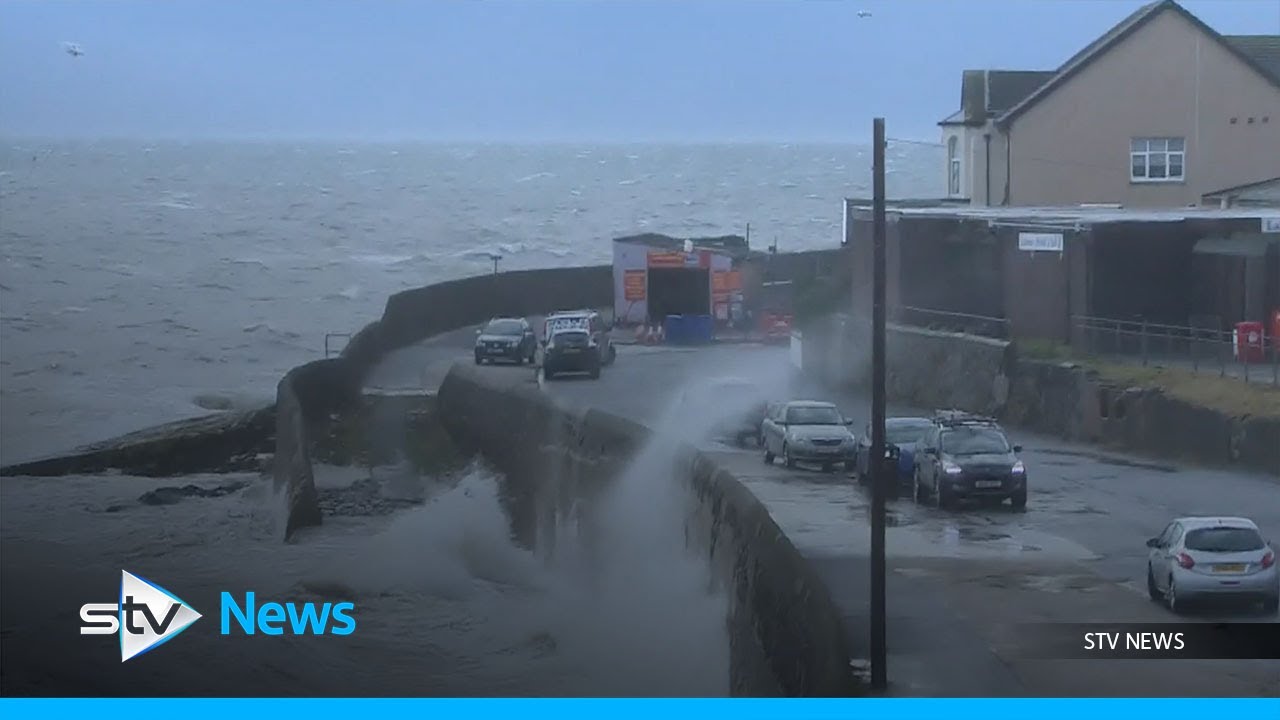 Storm Barra: A yellow weather warning for wind is in place across Scotland